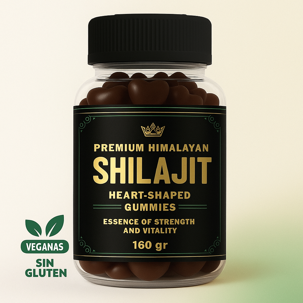 GOMAS SHILAJIT ENERGÍA, VITALIDA E INMUNIDA