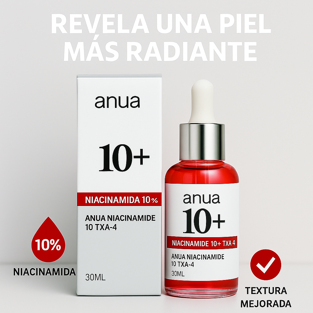 SERUM NIACINAMIDA ANUA 🍓- El cambio que tu piel estaba esperando🪩✨