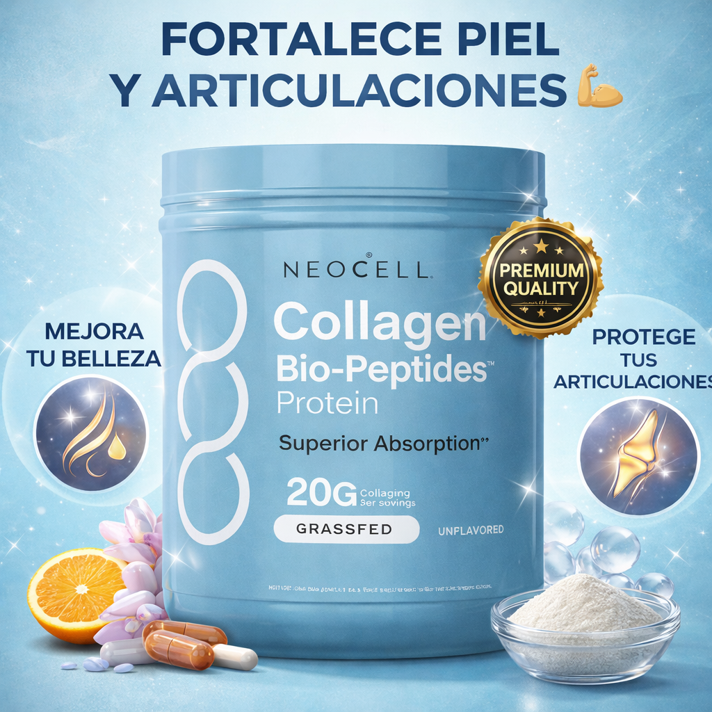 NeoCell Collagen Bio-Peptides 💎💙 | Despídete del envejecimiento visible