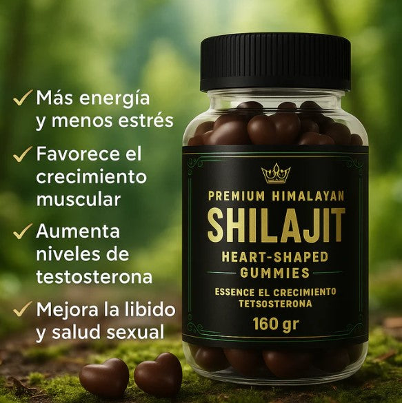 GOMAS SHILAJIT 🤩- Energía, Fuerza y Vitalidad 🔋💪🤸