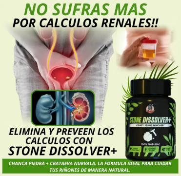 Stone Dissolver - Apoya la salud renal y urinaria🌿