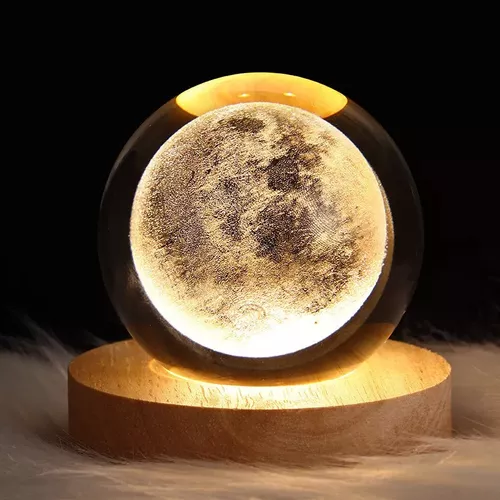 Lampara cristal Galaxia 3D
