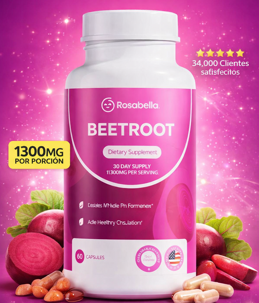 Beetroot Rosabella🍓 – Energía Natural y Circulación Saludable desde el Interior