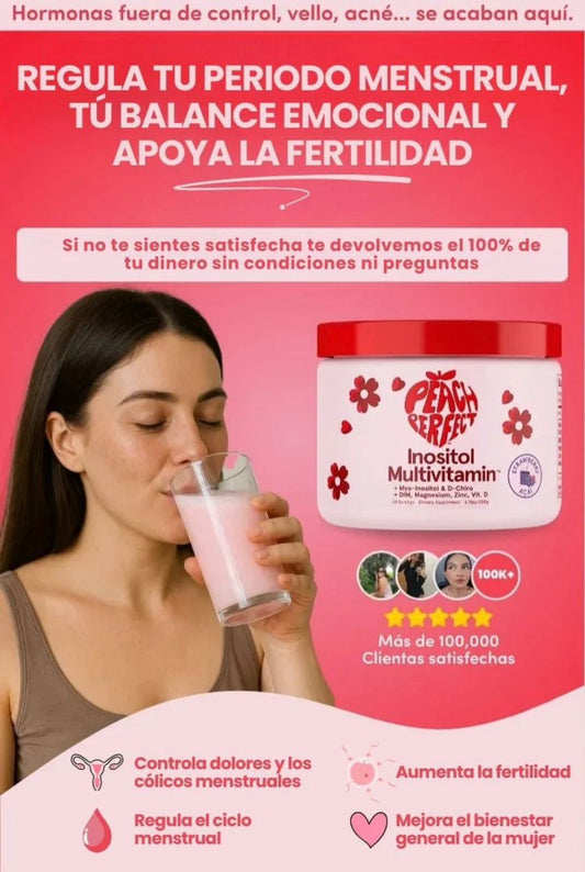 Inositol Multivitamin Peach Perfect