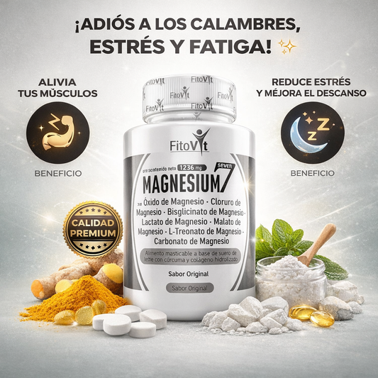 Magnesium 7 FitoVit 💎 – Adiós tensión y fatiga