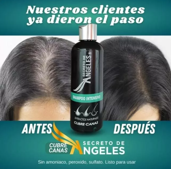 Kit de la JUVENTUD - Tónico crecimiento capilar y Champú Cubre Canas