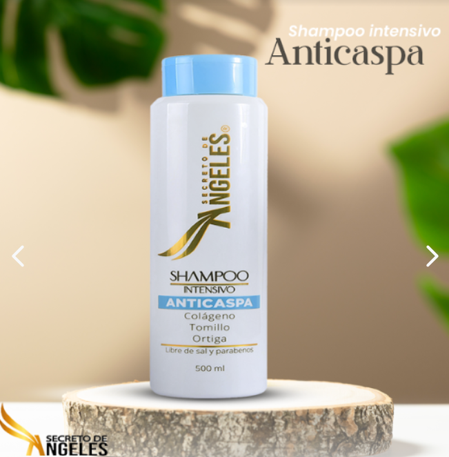 Bye Caspa ® Shampoo Secreto de Angeles