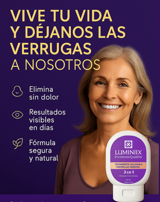 🔝LUMINIIX → ELIMINADOR DE VERRUGAS