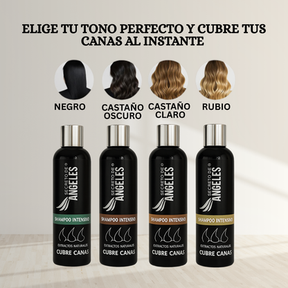 SHAMPOO CUBRECANAS + Splash Crecimiento Capilar 🔥GRATIS🔥 La combinación que tu cabello estaba esperando