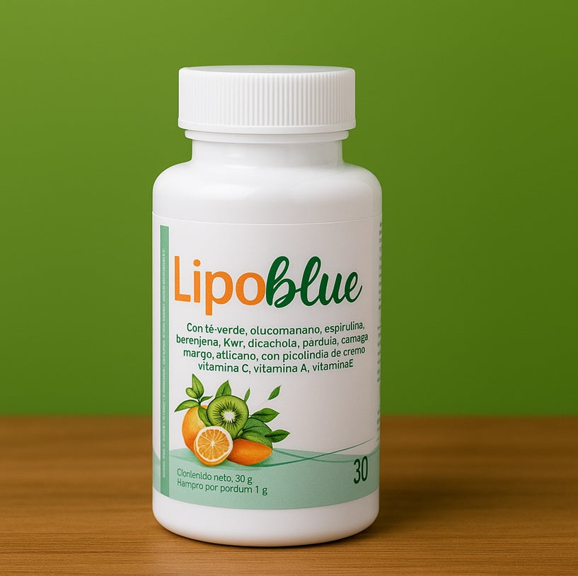 LipoBlue 🔥 Quema Grasa, Acelera tu Metabolismo y Siéntete Imparable