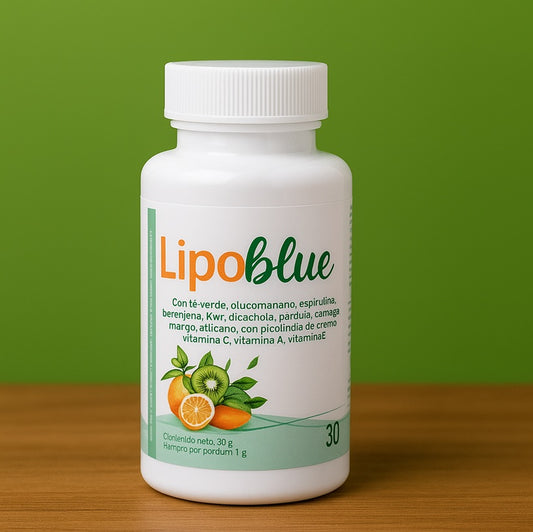 LipoBlue 🔥 Quema Grasa, Acelera tu Metabolismo y Siéntete Imparable